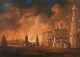 по-моему, французы как-то ассоциируются больше с поджогом Москвы в 1812-ом, после которого у них "всё пошло не так"...