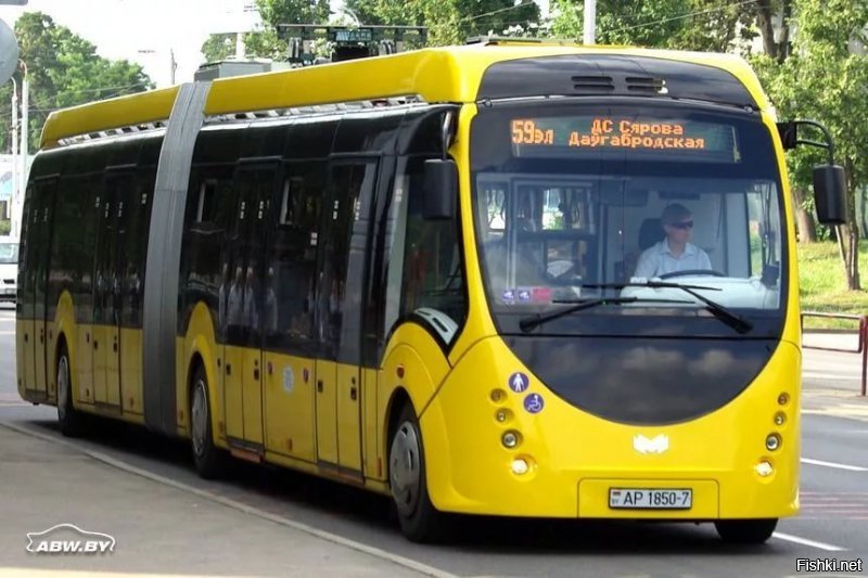 По нищему Минску электробусы уже 3-й год массово катаются...