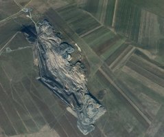 Ландшафты угольных разрезов