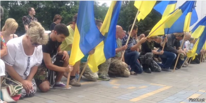 Украинцы - нация на коленях