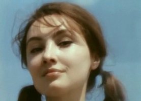 Актриса советского кино Людмила Гарница, 1975 год.