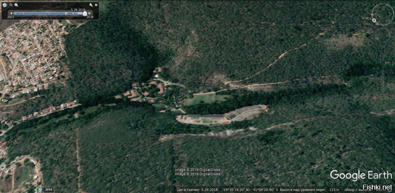 а по моему все зависит от времени года... я тут посмотрел снимки из космоса и все не так однозначно, как тут представлено все в зелени, возможно влияет даже погода, засуха, дождь и т.п. факторы... фото добавлены по годам начиная с 2005 г., судите сами: