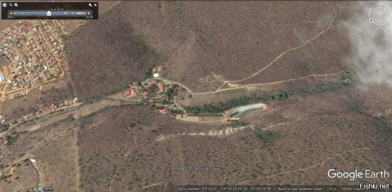 а по моему все зависит от времени года... я тут посмотрел снимки из космоса и все не так однозначно, как тут представлено все в зелени, возможно влияет даже погода, засуха, дождь и т.п. факторы... фото добавлены по годам начиная с 2005 г., судите сами: