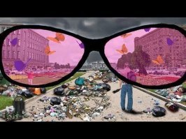 Муха ты навозная в розовых очках.