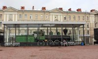 Паровоз №293 В.И.Ленина. Финляндский вокзал, Санкт-Петербург.