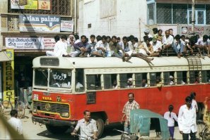 Автобус и снаружи так же выглядит.
