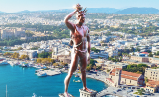 Я думал это проект  статуи Путину)