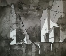 Нарисованный Петербург