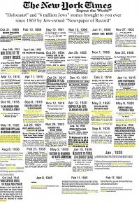 Сионисты!Оставайтесь пожалуйста на сайтах,где большинство-евреи.Или хотя бы не пропагандируйте здесь свои сказки про "мыло из евреев",про "дневники Анны Франк",написанные шариковой ручкой и другие "6 млн.". Или вы по-еврейски не знаете?
Да,кстати,а почему всё время 6 млн.?
И в 1896,в 1919,в 1938? Экономическая хитрость какая-то? Процентов больше набегает? В чем гешефт?)))