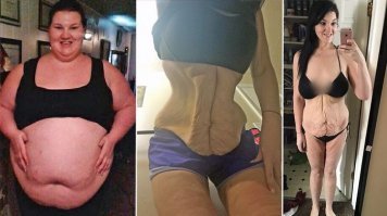 Нахудела... а под платьем ЭТО!!!