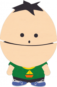 приёмный брат Кайла Брофловски, приёмный сын Джеральда и Шейлы Брофловски, сын Гарри и Элизы Гинтс.