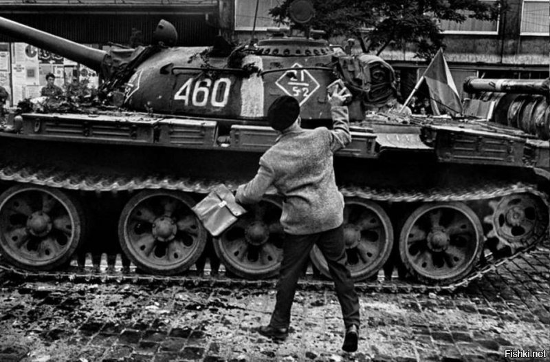 Ну да конечно, о Пражской Весне 68-го, жестоко раздавленной советскими танками, здесь не напишут.