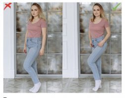 Они почти одинаковые, примерно как м3 и лада Веста. 
А если девушка встанет на носочки как на фото и выгнется, прикиньте, у неё будет такая же талия, как на фото слева;)