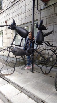 Мой любимый велосипед.