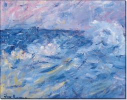 Не именно такое, но нечто похожее среди детских рисунков встречается.
Художник-импрессионист, однако.