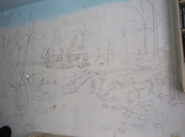 Ну не знаю....не знаю 
Вот произведения которые выдают за рисунки.......Хотя это больше смахивает на фото отредактированное специальным фильтром...


Немного понимаю о чём говорю.......У меня дед был копипастером, картины копировал, по меди работал, татуировки бил, лепнину делал.........Был инвалидом а без дела ему было скучно сидеть ......Бухать презирал.......

Ну так вот я у него научился по клеточкам, в 10 лет  картинки копировать.......Но я смог только самые простейшие , почти схематичные потому что работать с тенями   это нужно адское терпение и намётанный глаз..........Т.е. берёшь изначальную картинку которую хочешь скопировать разлиновываешь её по клеточкам 1 см Х 1 см
рисуешь такую сетку куда надо скопировать и тупо переносишь....

Да же мой дед ну довольно может и качественно копировал...но не шедеврально

Сейчас я могу примерно как на примере ниже.....У меня на даче рисунки попроще.......Но и то я от них вспотел))))))