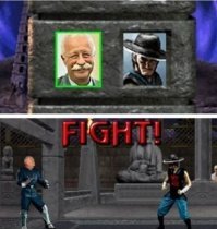 Кун Лао добавить черные усы, и получился бой Якубович против Боярского