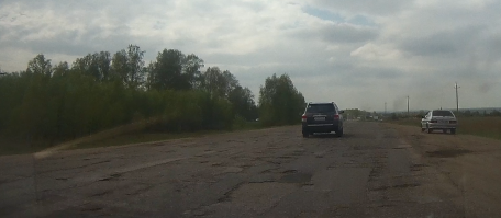 Дак в НГ области дороги такие, что мало кто на них выживет. Там местные (в.т.ч. и автобусы) по обочинам едут, т.к. по дороге невозможно ехать.