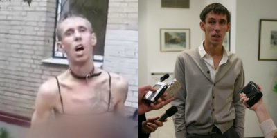 Хах.. А второй, говноактер Панин, помнится поярче пиарился))