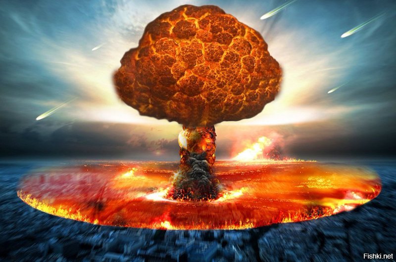 Ядерный взрыв - кардинальный способ избавиться от пня, но имеет несколько минусов.