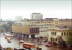 Когда-то в Грозном, в прошлой жизни, магазин "ОКЕАН".