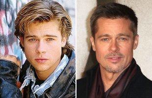 Катерина, они постарели. Такое случается, поверьте... с каждым. 
Даже с Бредом Питтом...