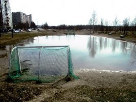Дык для водного поло ж. Не олимпийский стандарт, но для сельской местности сойдёт.