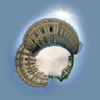 Фотоэффект "Рыбий глаз"