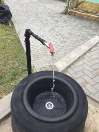 А это я сварганил на прошлой неделе (с выводом на канализацию) :)