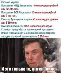А сколько у Абызова честно заработанного?Может быть поэтому в США Илоны Маски,Стивы Джобсы и Сергеи Брины-ну а у нас свои ,,герои,,