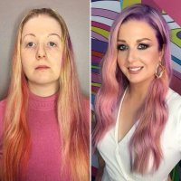 А тут разрез глаз изменился. Чудеса да и только.