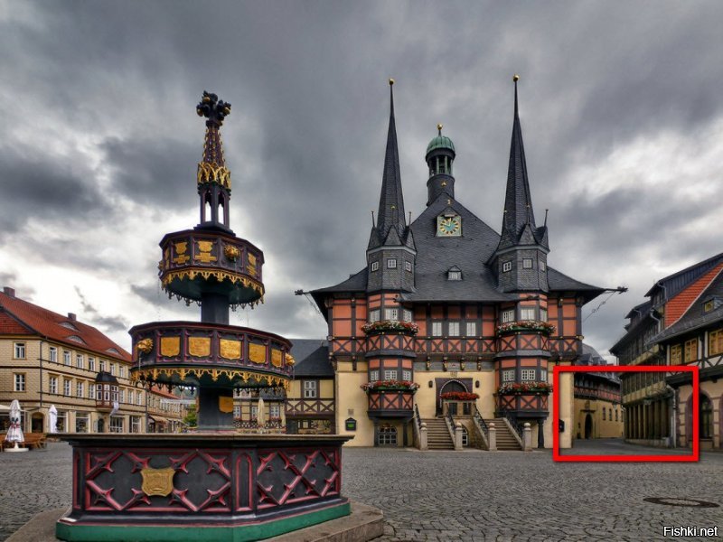 Городок Вернигероде (Wernigerode)  Германия ,где снимался «Тот самый Мюнхгаузен»...снимали и заграницей.