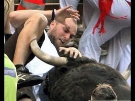 В Мадриде бык отправил матадора в больницу