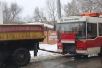 Троллейбус без тормозов в Чебоксарах