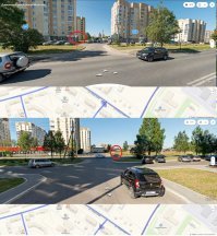 С конца, 1.16.1 это единственная разметка в ПДД в которой есть слово "парковка", данной разметки нет в нашем случае, следовательно про слово "парковка" забыли и больше не вспоминаем.
 Про знать и односторонне, вы путаете теплое с мягким. В данном случае - ДТП, машина с "детьми" продолжает движение, а не начинает движение.
 Регулируемый въезд и выезд со двора, том только один и отмечен знаком "Уступи дорогу"