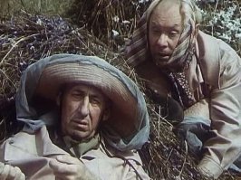 Владимир Басов и Николай Трофимов на съемках фильма "Про Красную Шапочку" квасили по-полной. Но на их игре это никак не сказывалось. Некоторые импровизации так и вошли в фильм.