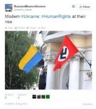 "ПОМНИМ... СКОРБИМ... НЕ ДОПУСТИМ..."
На Украине тоже думали, что не допустят. А теперь:
под охраной укрополицаев