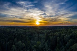 Заходящее то же ничего так)