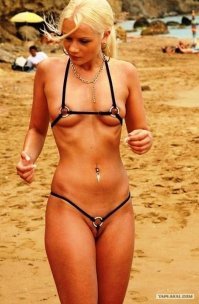 Такая обнажёнка пойдет? В принципе такой купальник можно и не одевать ,так пойти