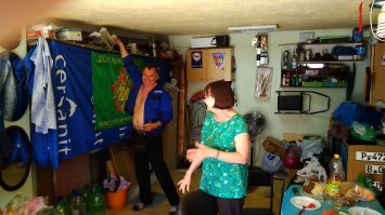 Гараж моего друга. Луганск.