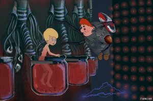 Сказочная карикатура № 4