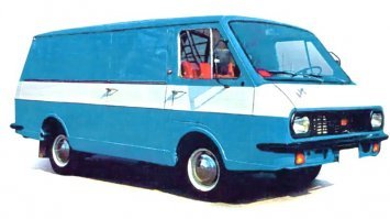 Где РАФик? РАФик где, я вас спрашиваю? По моему более массового фургона в СССР не было...