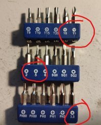 А где Эпловский трёхконечный ("мерседес", как я его зову)
ещё у вас отсутствует пентастар и треугольник