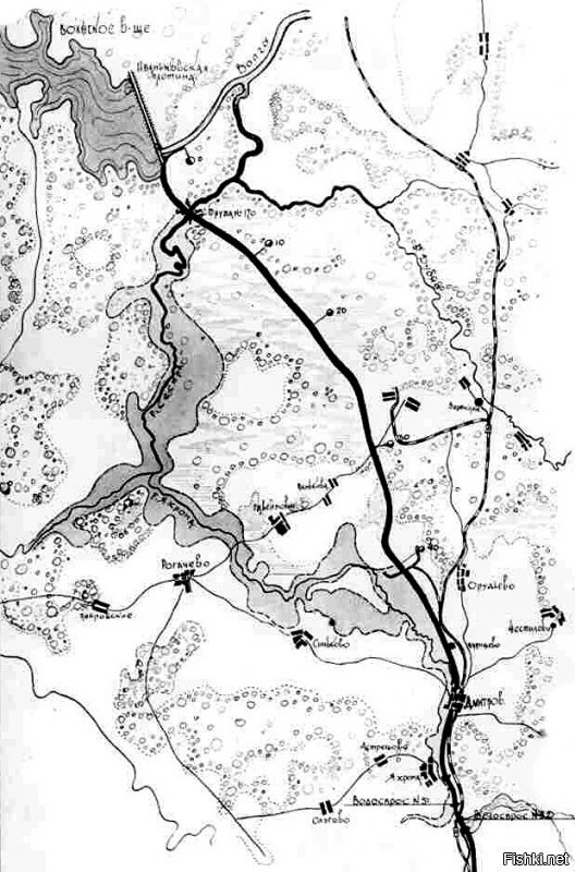 В 41-м под Москвой по Яхроме и Сестре сбросили воду, не дали немцам прорваться с севера на Москву. Потопили хорошо в конце ноября 41-го.