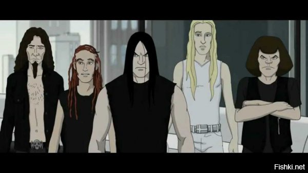 Dethklok начало. 



Правда без Токи.