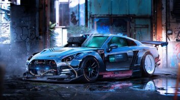 вот это киберпанк
а в статье скорее "чернобыльский колхоз"