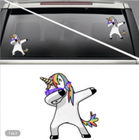 А у меня вот такая наклеечка на машине: