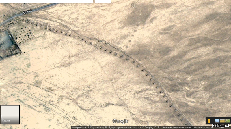 Путешествуя по Южному Узбекистану (Сурхан)  и готоваясь к очередной поездке нашёл спутниковый снимок.