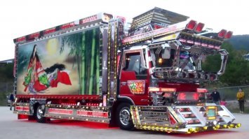 Добавлю от себя безумный японский тюнинг обычных авто и грузовиков)