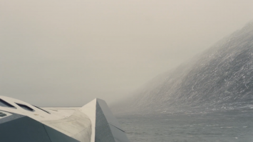 Забыли добавить волну как в Интерстеллар.